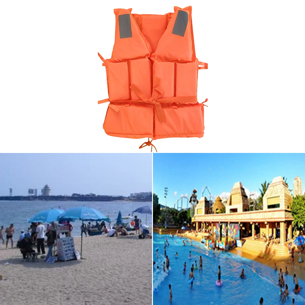 Gilet de sauvetage de pêche pour adultes et enfants, veste de flottabilité pour sports nautiques, natation, ski nautique, conduite à la dérive, nouveau