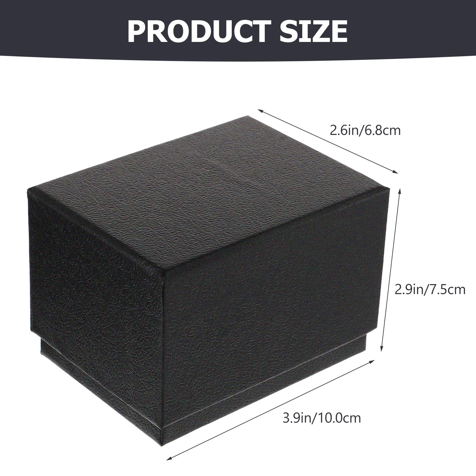 1Set Watch Box Premium Paper Craft Watch Storage Organizer with Scratch Protection Portable Compact Size for Travel Home