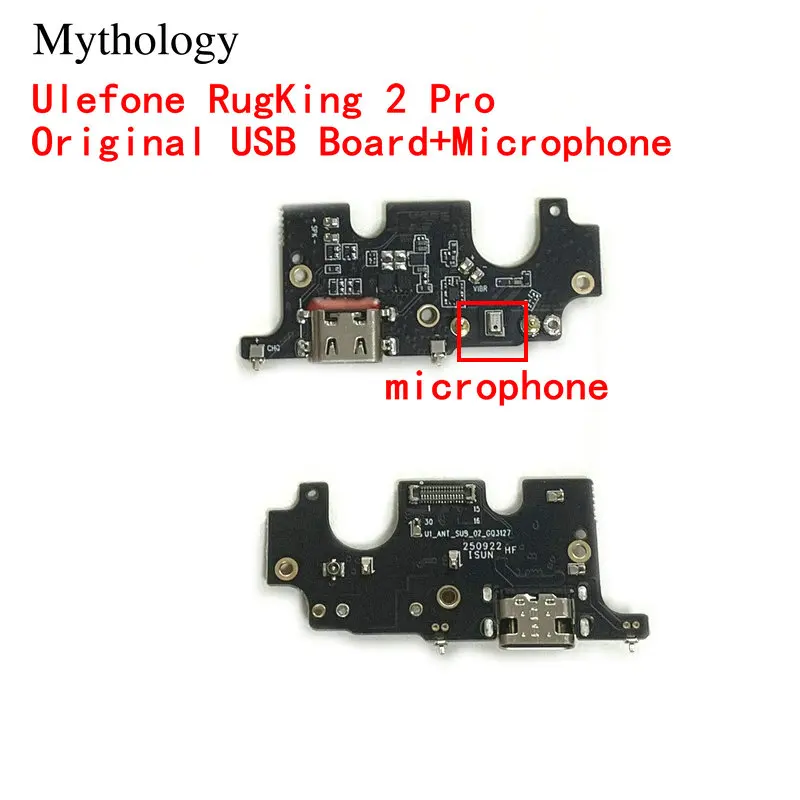 For Ulefone RugKing 2 Pro Original USB Board Microphone Charging Dock Connector Mobile Phone Accessories