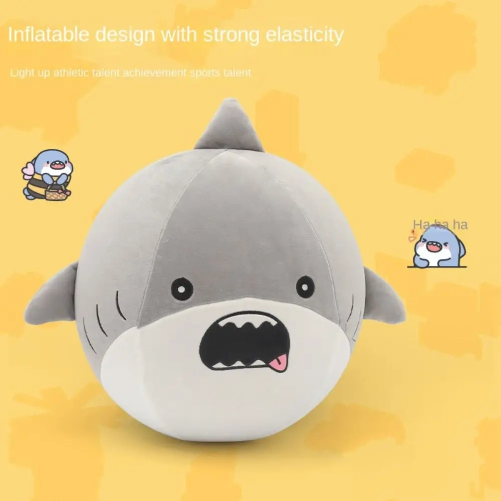 

Cartoon Design Inflatable Plush Pillow Children's Size Cute Animal Spherical Inflatable Toy Inflatable Material Soft
