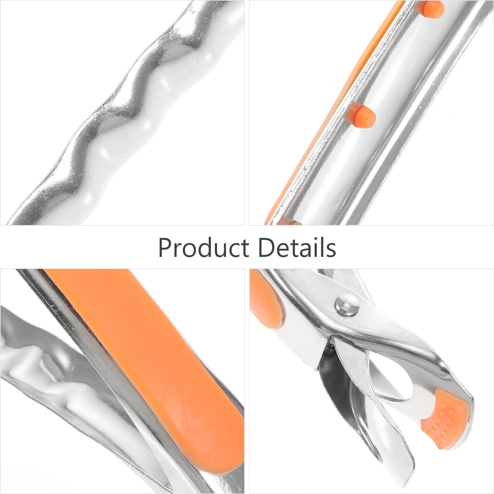 

Stainless Steel Anti Scalding Gripper Non Bowl Dish Tongs Multi Function Clip for Hot Container Kitchen Tool Heat