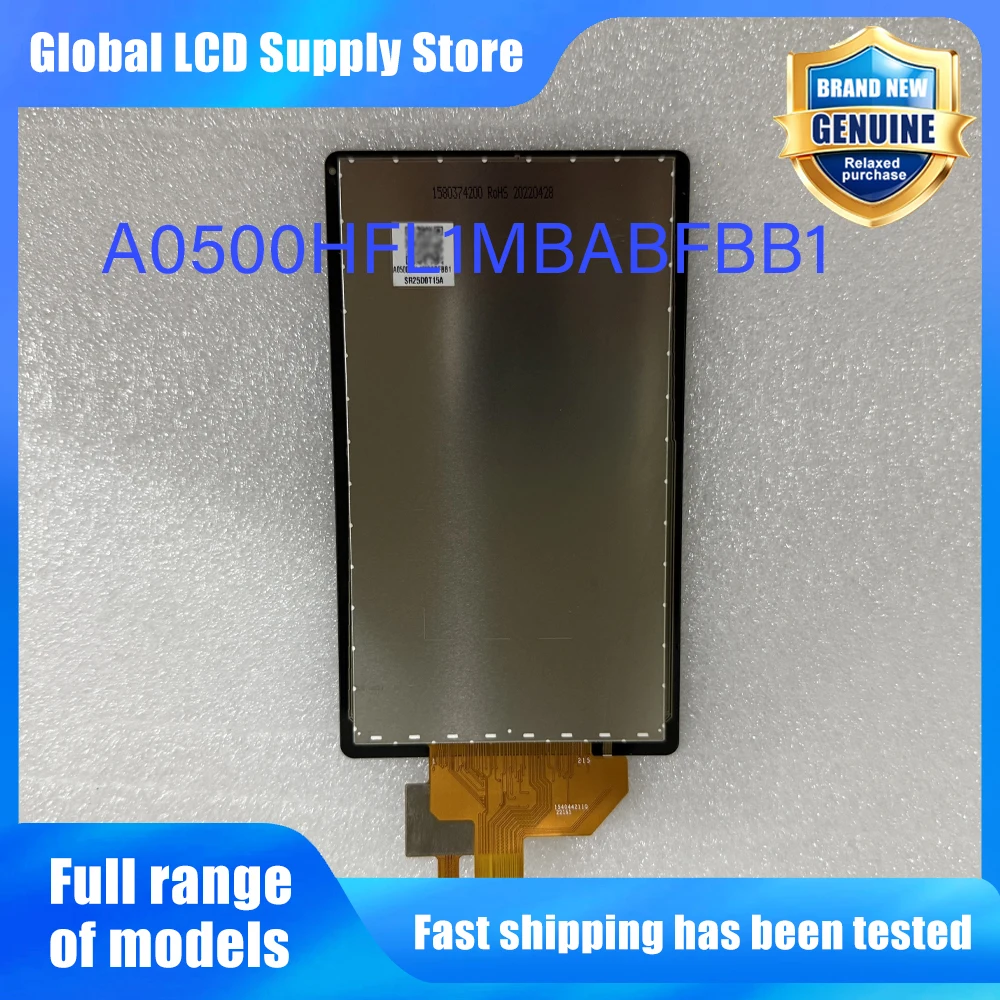 A0500HFL1MBABFBB1 New Original A-Grade 5 inch LCD Display Screen for Industrial Equipment