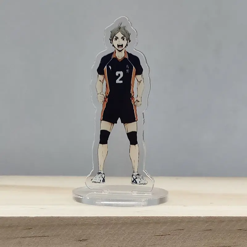 「ハイキュー!!」 アニメグッズ アクリル製大型スタンディ 「日向翔陽」 2Dシャドウマウンテン デスクトップデコレーション ギフト スタンドサイン