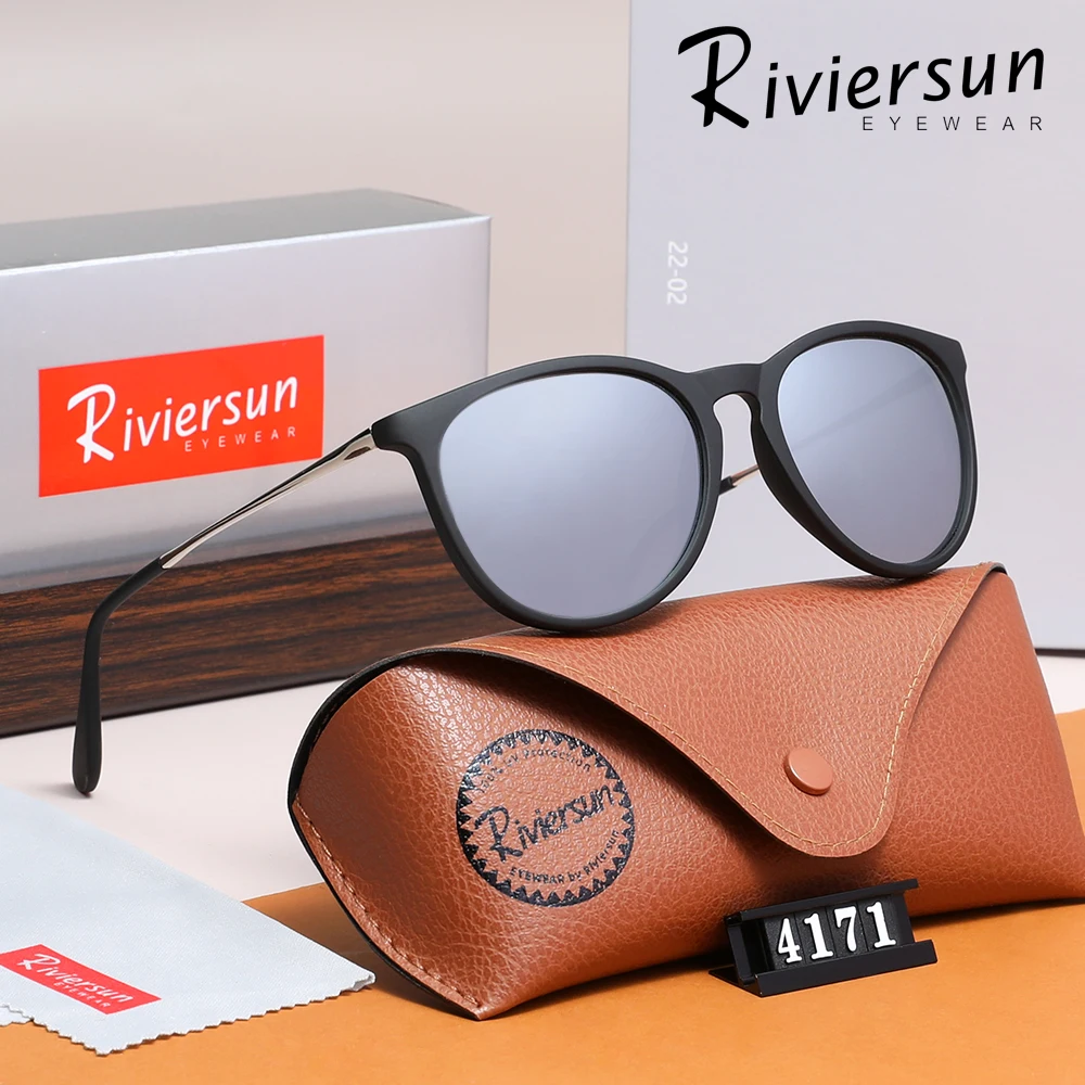 Trendy Cat Eyes Frame Gepolariseerde Zonnebril Legering Ontwerp UV400 Reisbril Voor Dames Heren Rijbril