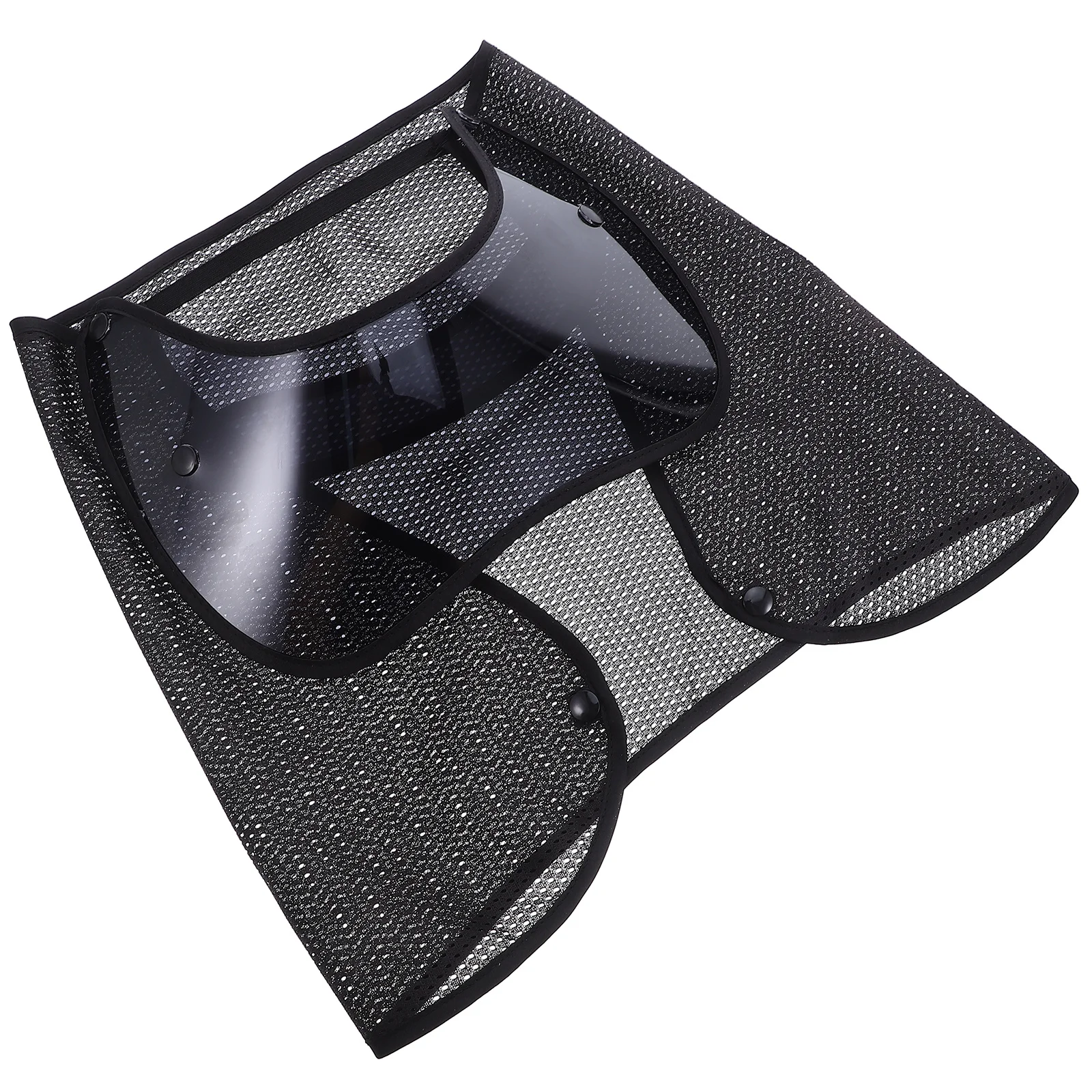 

Full Brim Hard Hat Sun Shade Breathable Mesh Neck Shield Protective Sun Visor Attachment for Construction Safety Helmets