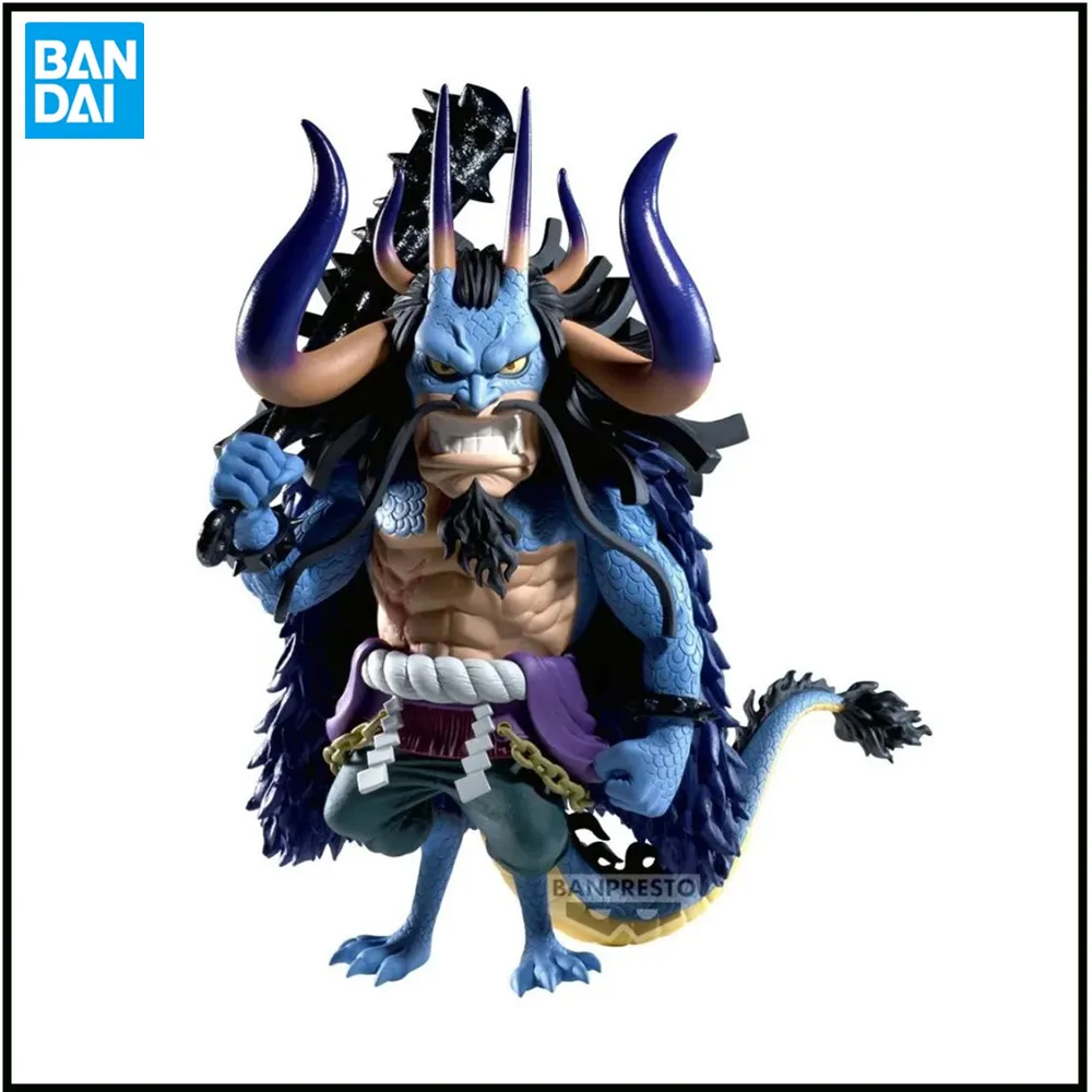 Original Anime Figur Bandai ein Stück Mega Welt sammel bare FIGURE-KAIDO Action figur Spielzeug 13cm Sammler Modell Puppe