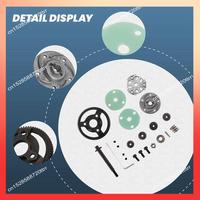 ABNR Metal 0.8M 48P Spur Gear & Pinions-Gear Sets For Rustler/Slash 2Wd 1/10 RC Car Model Parts