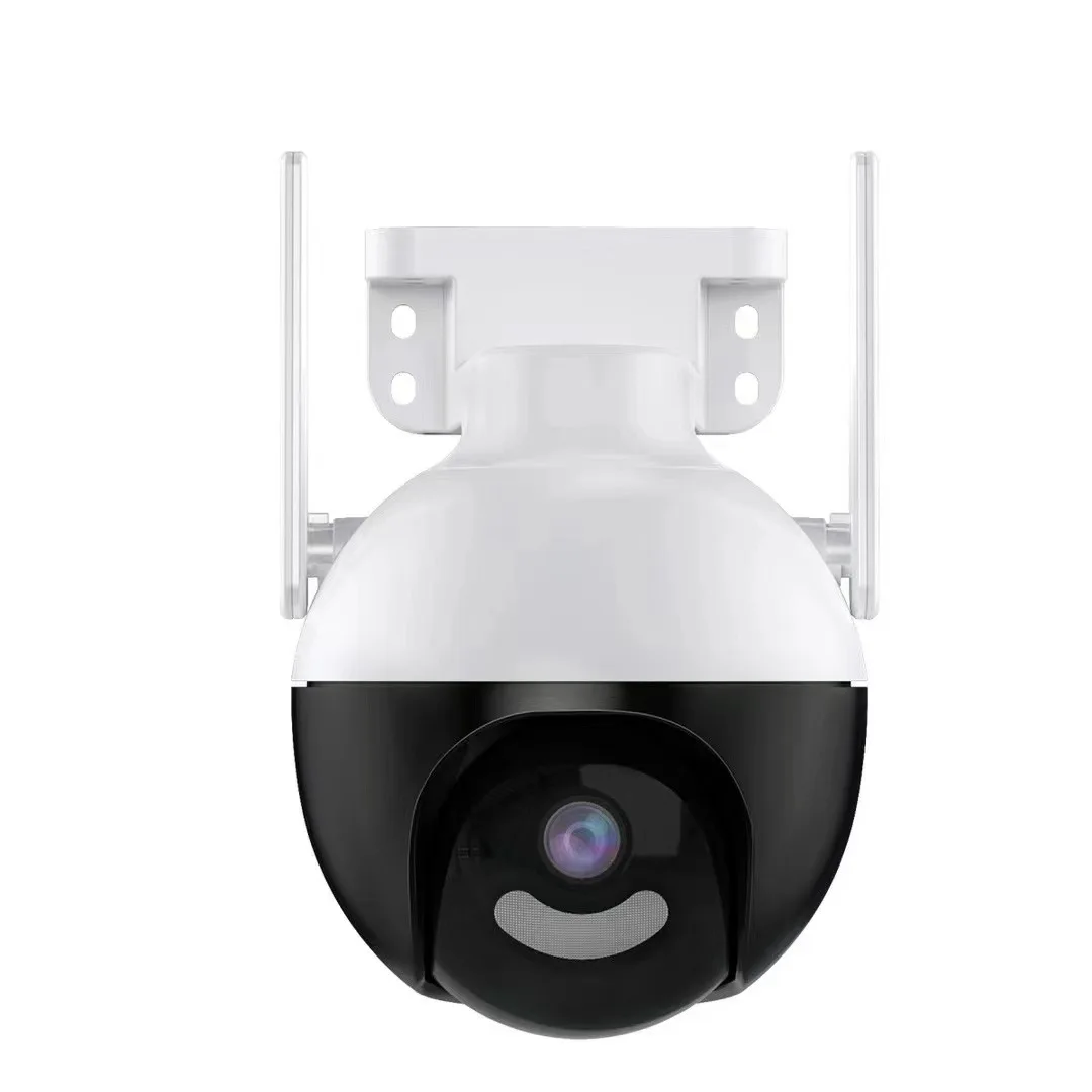 Telecamera 4K 8MP H.265 Ultra HD PTZ WIFI AI Rilevazione umana sorveglianza Sicurezza Esterna ICSEE Wireless IP 360 °   casa Rilevamento umano