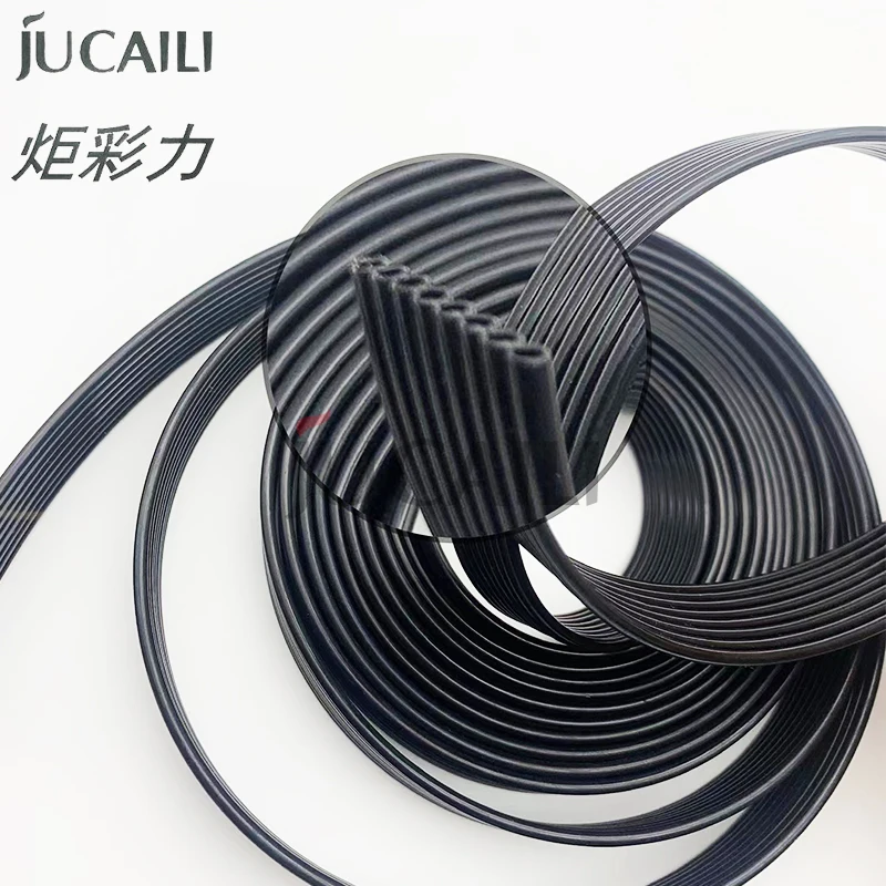 Jucaili 5m/lot Solvent/UV Ink Tube 8 Lines Feeding Tube For Inkjet Spare Parts Printer Ink supply hose