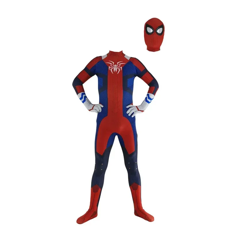 AD1 Deku Spider-hero Spider-Deku أزياء الهالوين التأثيرية لحفلات الهالوين أزياء البطل السبايدر بدلة Zentai بدلة 5@rD ~