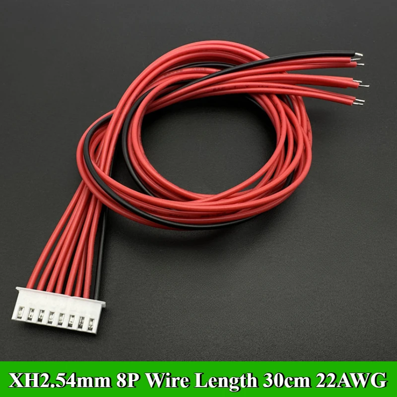 4P-16P BMS Balance Cable XH2.54MM Lithium Battery Protection Board Connection Wire 22AWG 50cm 3S~15S 4P 5P 6P 7P 8P 9P 10P-16P