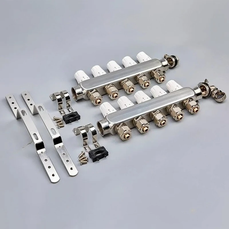 

304 stainless steel floor heating geothermal collector large flow new high-end home improvement household water separator