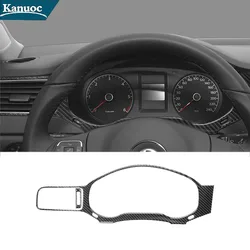 For Volkswagen Jetta 2011 2012 2013 2014 Instrument Panel Frame Trim Stickers Car Carbon Fiber Interior Decorative Accessories
