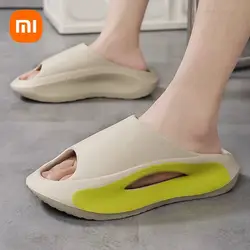 New Xiaomi Summer Sneaker Slippers for Women Men Thick Bottom Platform Slides Soft EVA Hollow Unisex Sports Sandals Indoor Shoes