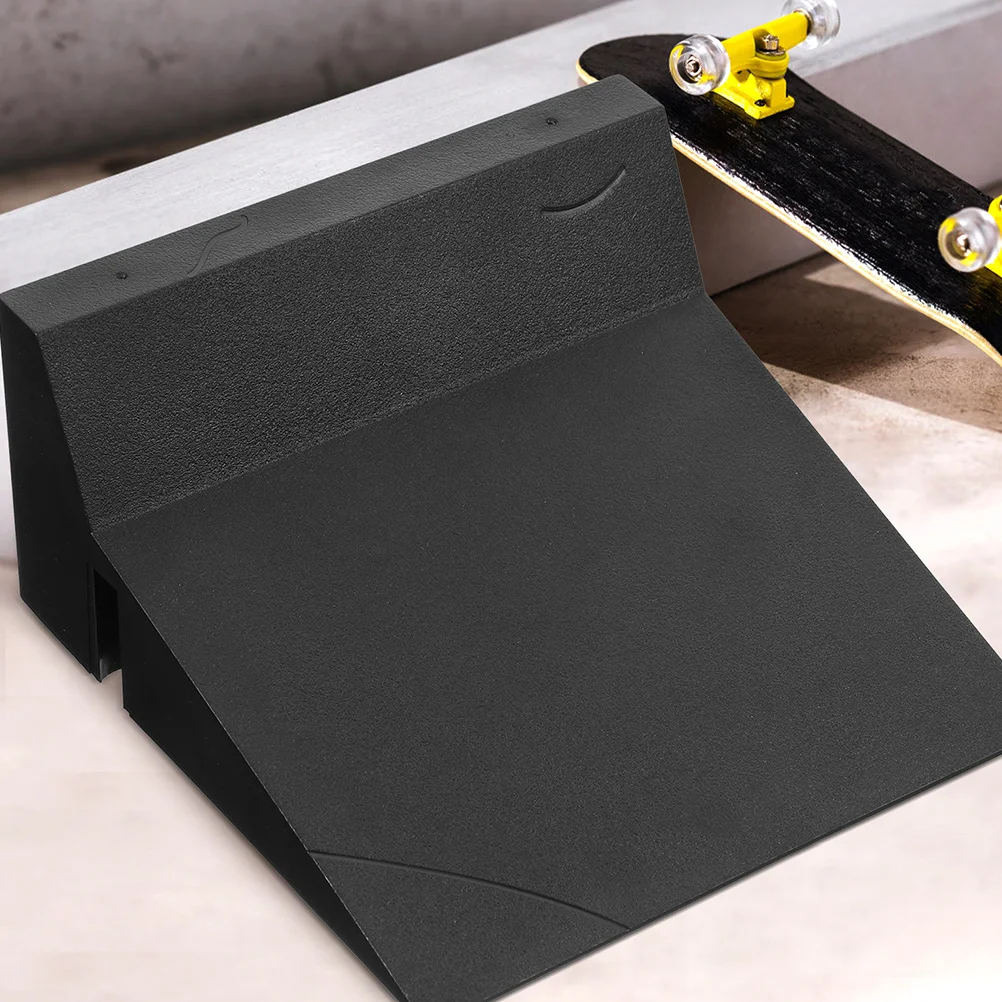 Rampe de parc de Skateboard à doigts, 2 pièces, ensemble d'obstacles de Skateboard en plastique réutilisable pour la pratique du touche, compétences de Coordination pour enfants