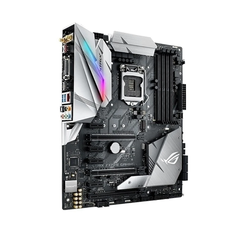 For Intel Z370 ROG STRIX Z370-E GAMING Z370E motherboard Used original LGA 1151 LGA1151 DDR4 64GB USB3.0 SATA3 Desktop Mainboard