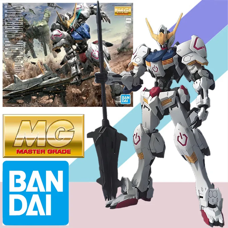 متوفر بانداي الصندوق الأصلي MG ASW-G-08 GUNAM BARBATOS أنيمي عمل نموذج لجسم لعبة هدية للطفل صندوق رغوة التعبئة والتغليف