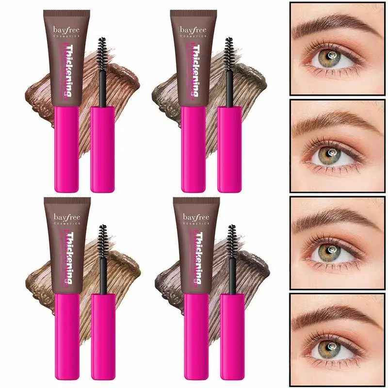 Gel per sopracciglia Ispessimento Mascara per sopracciglia Caffè Nero Marrone Colore Sopracciglia Vernice gel Sopracciglio Tinta Mascara Eye Brow Enhancer Cream