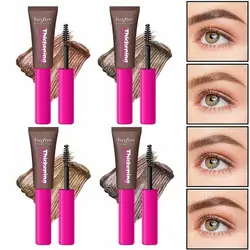 Brow Gel Thickening Eyebrow Mascara Coffee Black Brown Color Eyebrows Gel Paint Eyebrow Tint Mascara Eye Brow Enhancer Cream