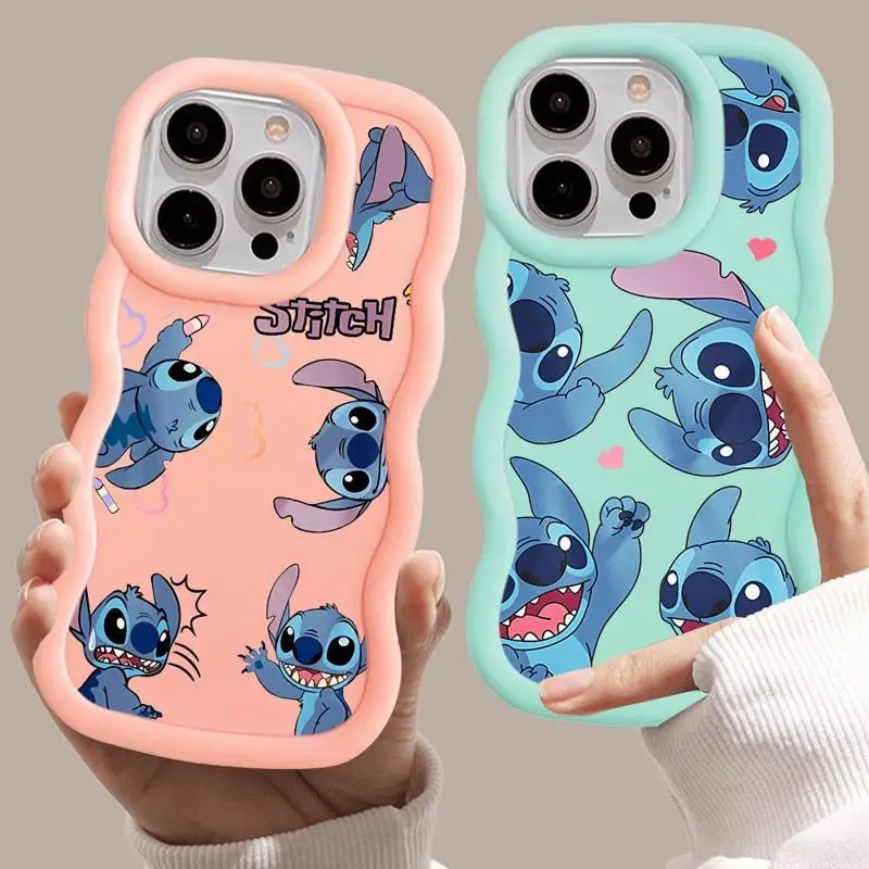 Stitch The Baby Disney Phone Case for Realme C35 C30S C55 C53 C25Y C25 C21Y C12 C11 12 11 12ProPlus 11Pro Silicone Shell