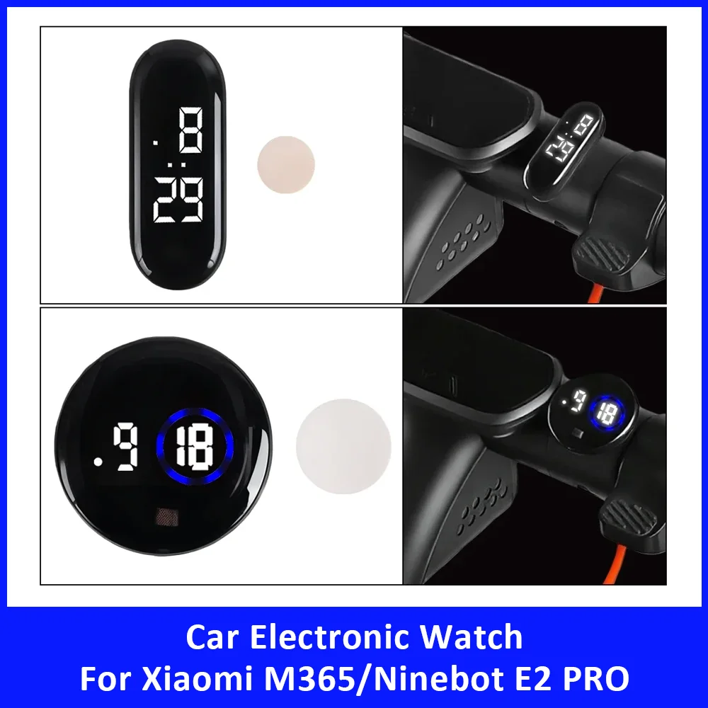 

Universal Mini Digital Clock Touch-Sensitive Display Dashboard for Xiaomi M365/Ninebot E2 PRO/F2 PLUS/G2/G30/G3/G65/Kukirin G2