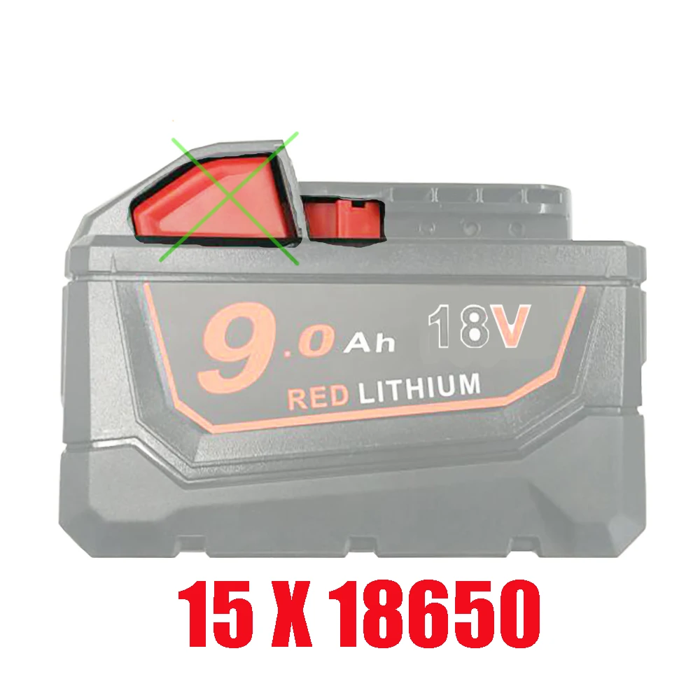 Imagem -05 - Li-ion Bateria Peças Plásticas Key Case Peças Plásticas Fivela de Botão para Miwoqi Bateria de Lítio Células 10 Células 18v