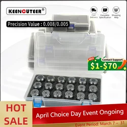 1 Set ER Collet High Precision 0.008/0.005 ER11 ER16 ER20 ER25 For Milling Tapping Grinding Carving and Other Processing
