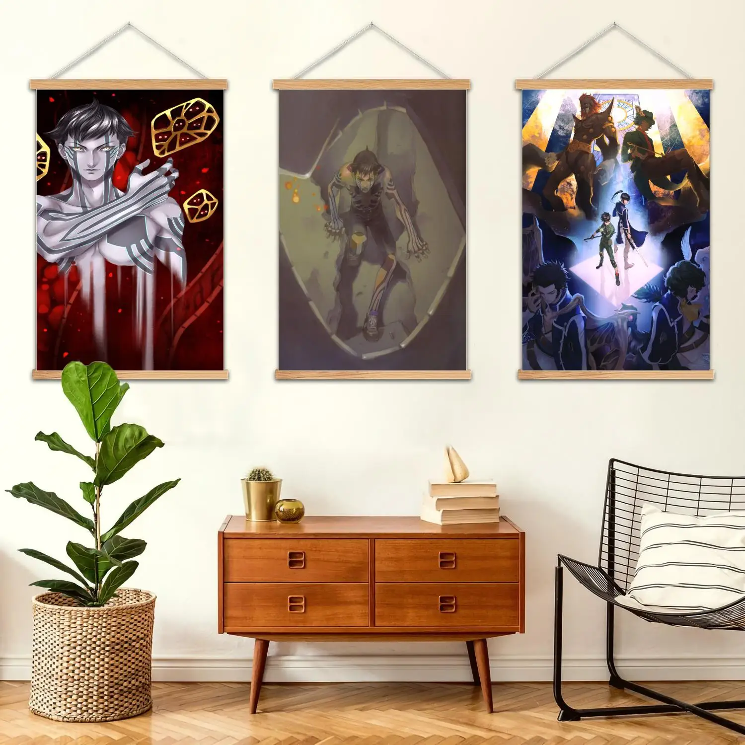 smt nocturne Framed Wall Painting Canvas Art Poster and Wall Art,  Modern Family, Bedroom Decor, Posters,Decorative painting