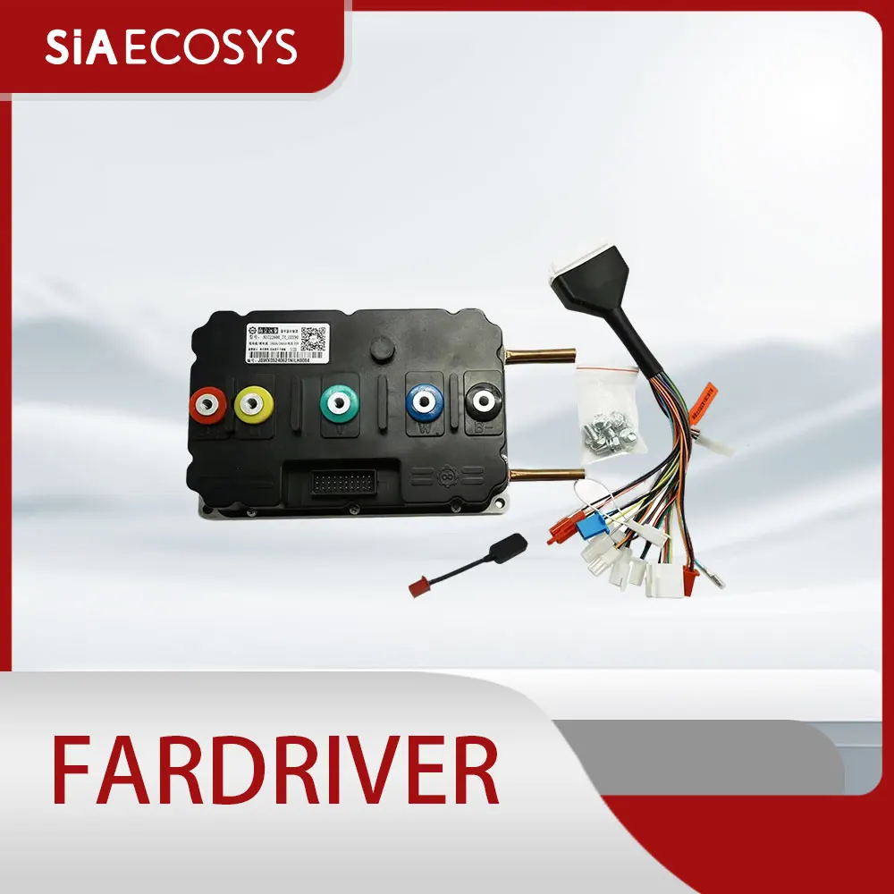 

Контроллер Fardriver жидкостного охлаждения ND722600 ND842600 ND962600 Контроллер Холла Программируемый контроллер 72 В 84 В 96 В синусоидальной волны