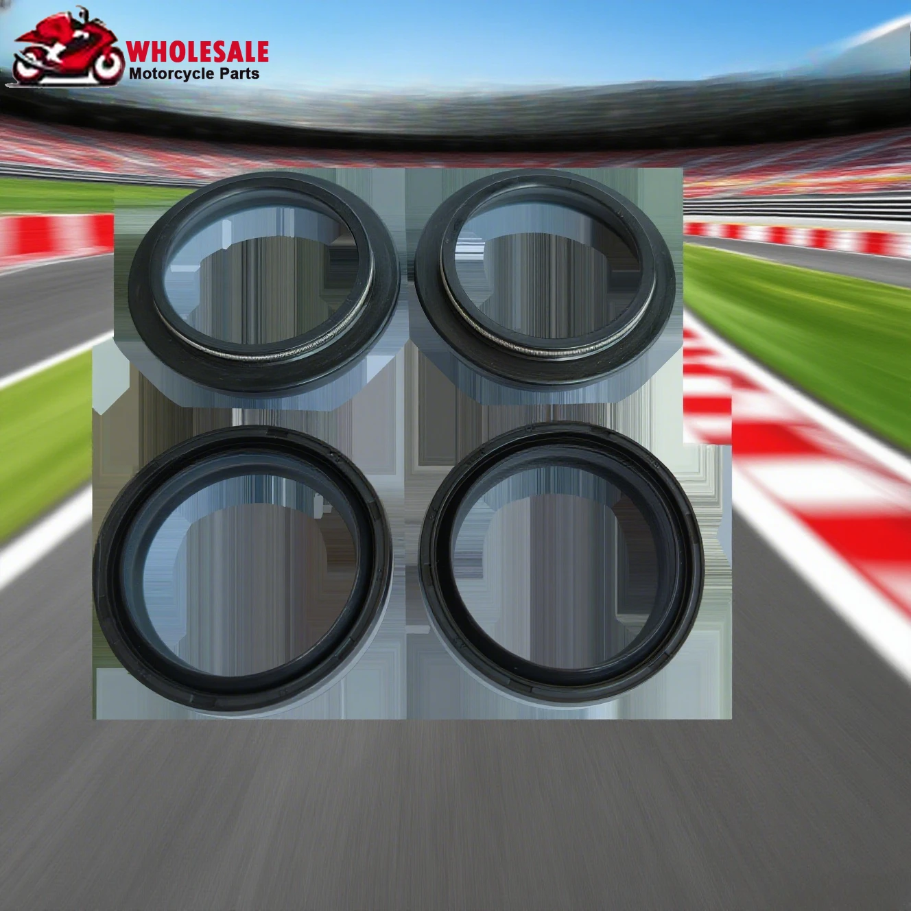 

2pc/4/8/16pc 41x53x8/10.5 Front Fork Dust Oil Seal For Yamaha XP530E XP530 XP530A T-MAX SX XP530D TMAX DX 2017-2019 2018 XP 530