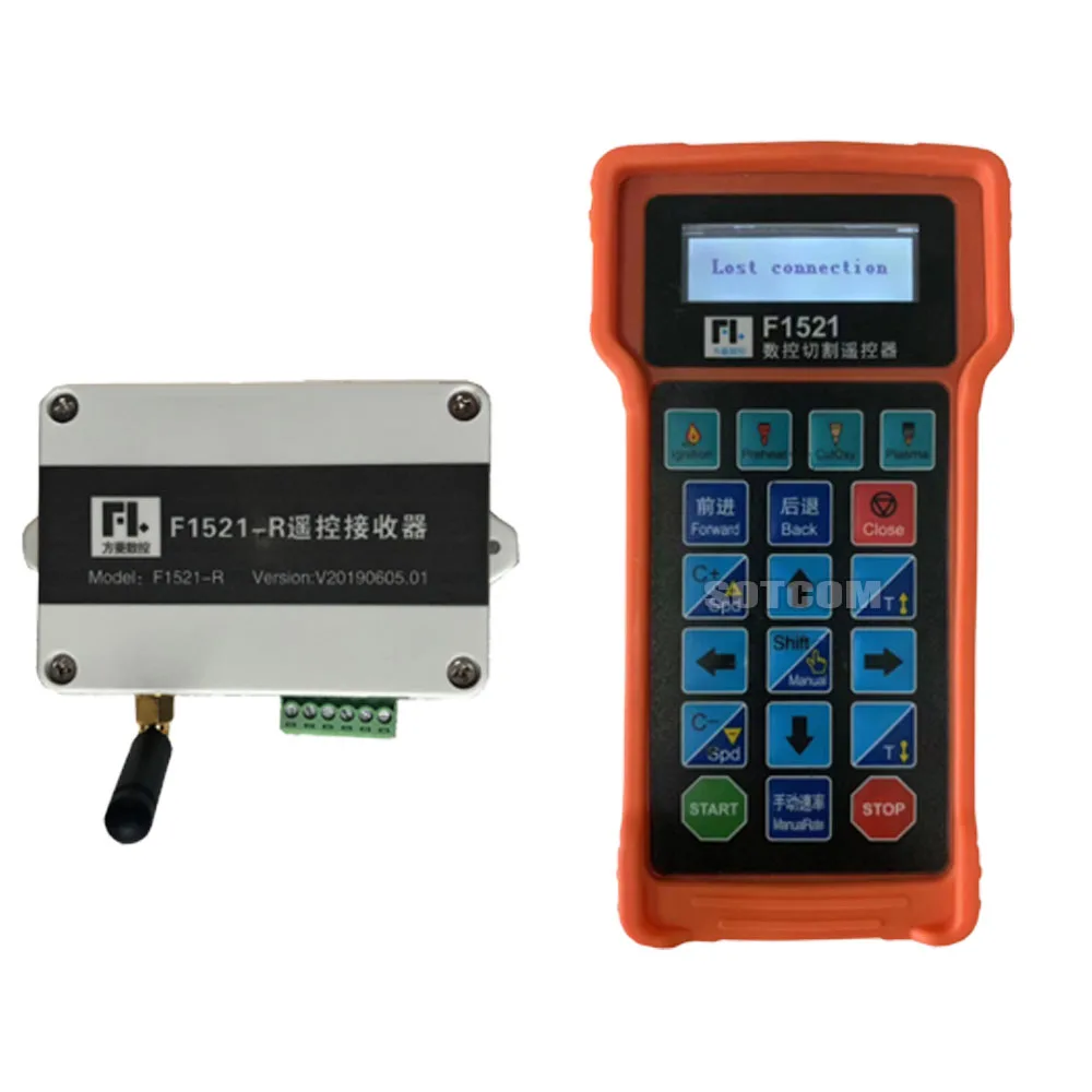 Cnc Wireless Remote Control F1510/f1520/f1521 Cnc Control System For Plasma Flame Cutting Machine