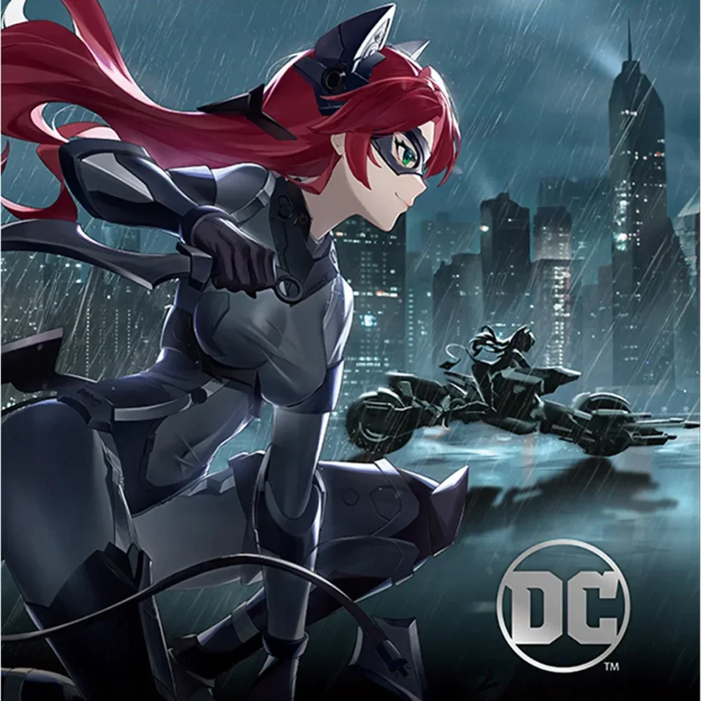 

Dc Figure Catwoman Action Figures Motorcycle Machine Girl Warme Comic Mech Ornaments Toy Statue Collectible Model Adult Toy Gift