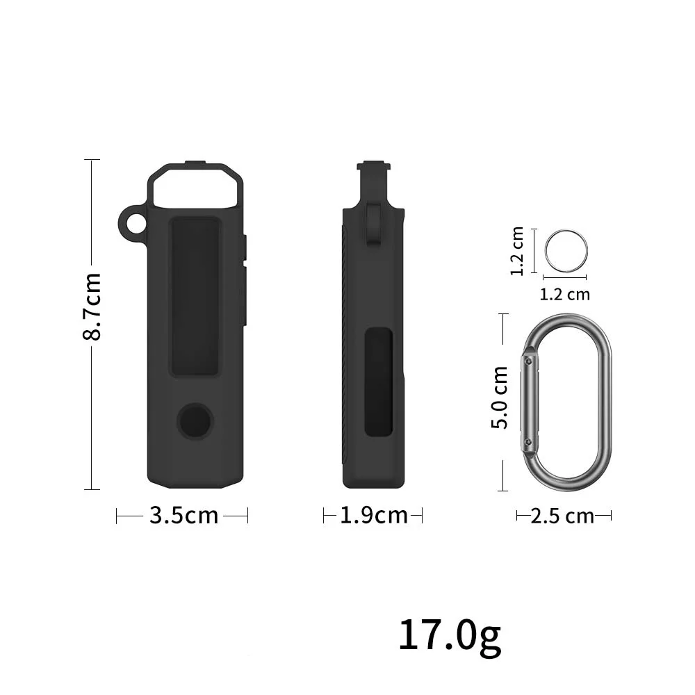 Protective Case for FiiO Snowsky Echo Nano MP3 Player, Dust‑Proof Anti‑Drop Protective Skin Audio Player Replacement Accessory