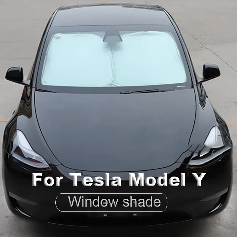 Car Sunroof Front Windshield Triangular Window Car Door Window Sunshade Sun Protection UV Protection For Tesla Model Y