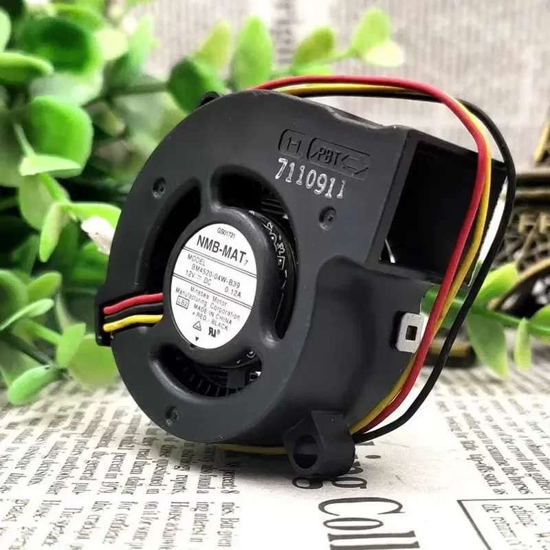 for NMB BM4520-04W-B39 4520 12V 0.12A Turbo Fan for BenQ Projector Original Replacement Cooling Blower Motor