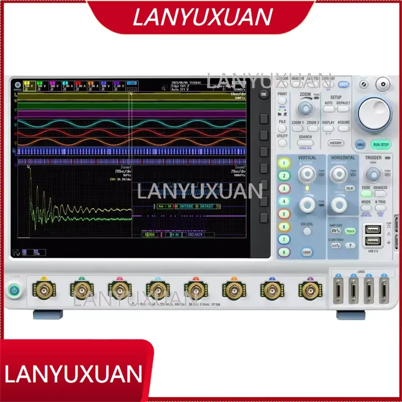Yoko-gawa High-Resolution Oscilloscope DLM5000HD Series: High-Precision Signal Acquisition and HD Waveform Analysis Solution