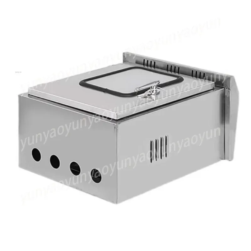 Stainless Steel Double Door Lockable Box Outdoor Waterproof Weatherproof Power Distribution Electrical Enclosure view 4