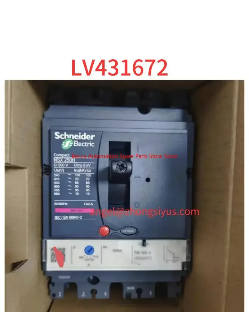 

New molded case circuit breaker LV431672