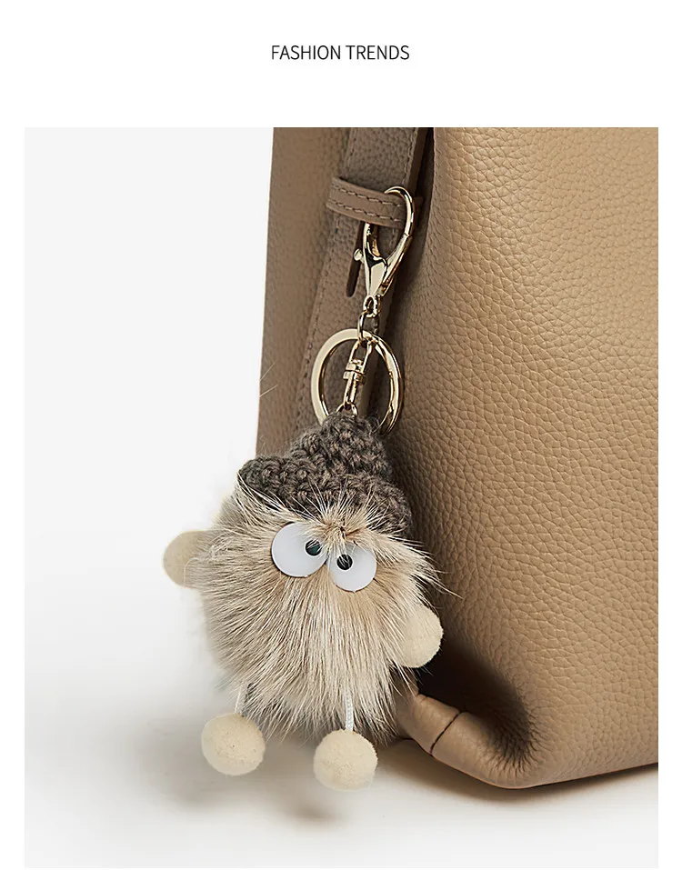 FOXER Einfache Echtleder-Handtasche Damen Schultertasche Tote Bucket Bag Große Kapazität Damen Umhängetasche Pusre Casual – Detail 8