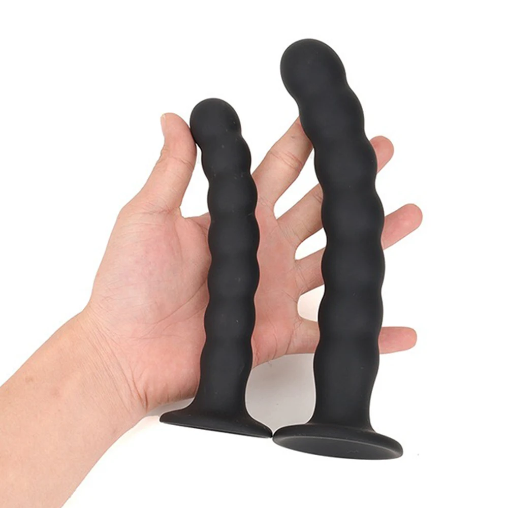 Sex Toys for Man and Woman Anal Plug Prostate Massager Sex Products Vaginal Stimulator With Strong Sucker Silicone Bead Dildo