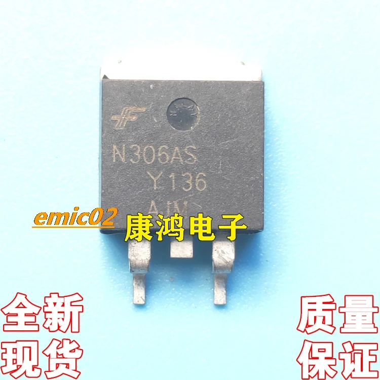 

10 шт., Оригинальные запасные части N306AS ISL9N306AS TO-263 MOS 75A 30В