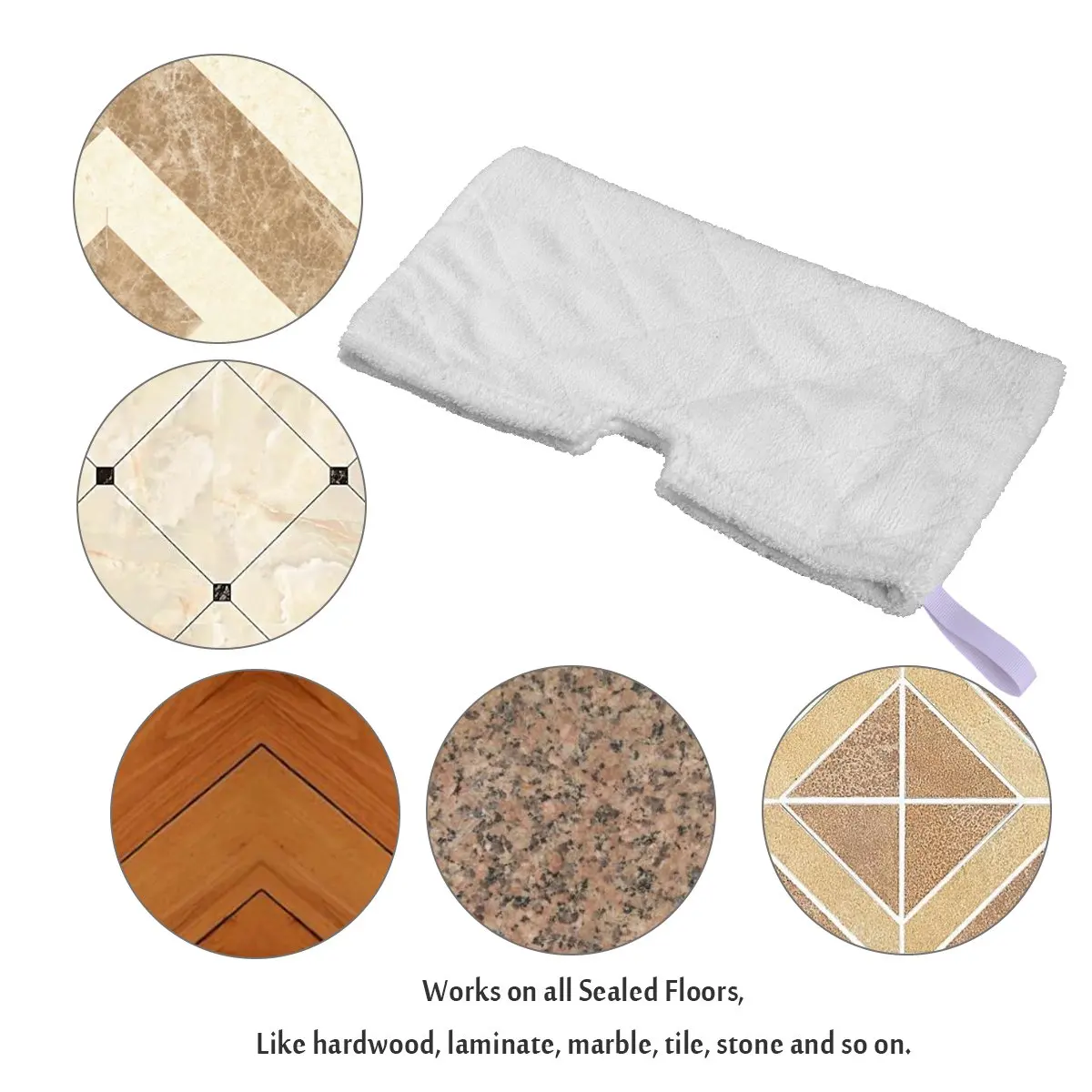 세척 가능한 스팀 걸레 패드 교체, 상어 S3501 S3601 S3901 S3550 스팀 포켓 걸레, 8 개