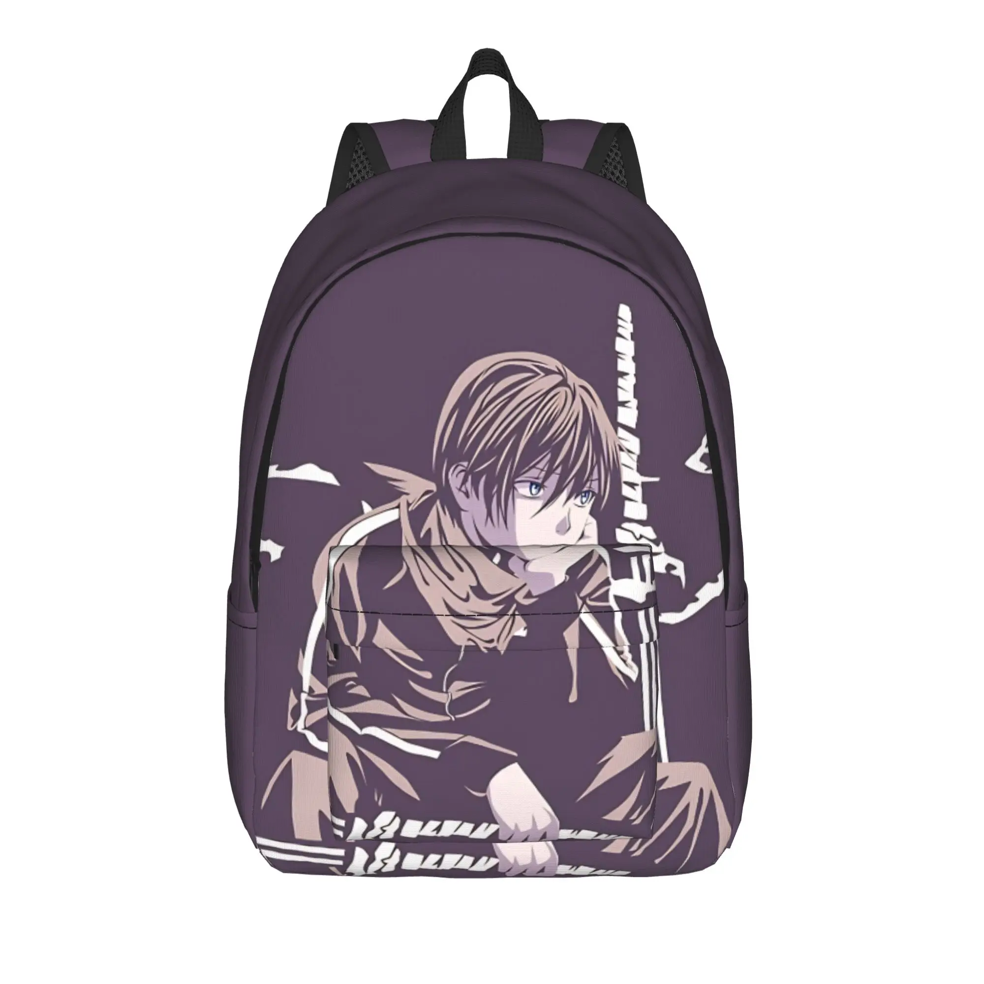 Back to school season dark japanese fantasy  Bookbag Noragami College Student Classic Backpack