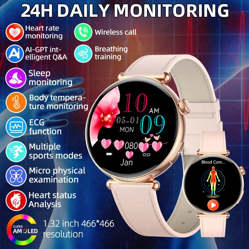 New Ppg Ecg Smartwa… - image