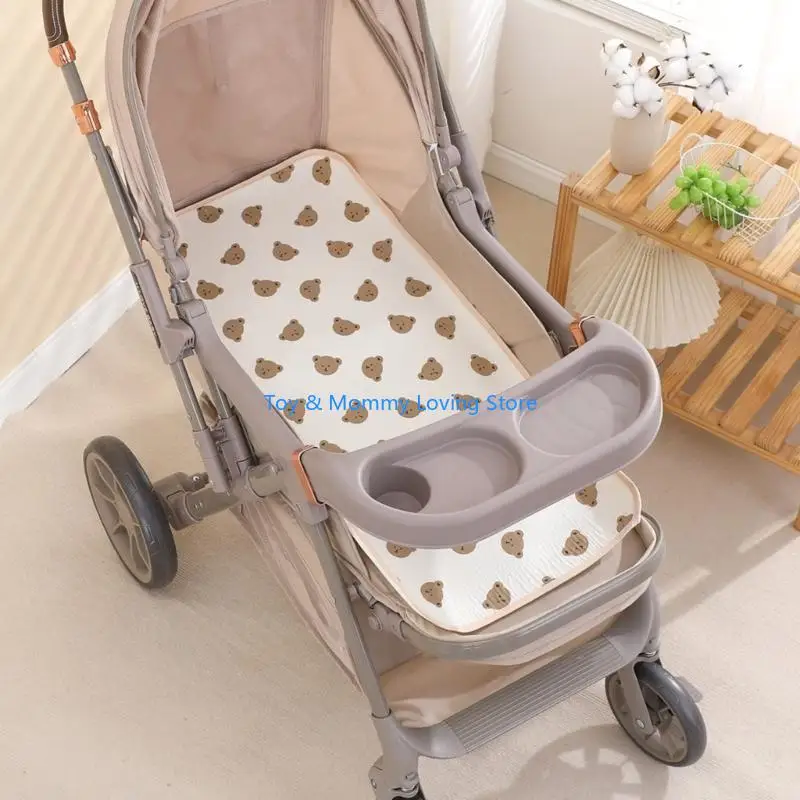 Y1QF Kinderwagen-Unterlage, feuchtigkeitsbeständig und saugfähig, Windelmatte, Kreppstoff für verschiedene Modelle, Eltern,