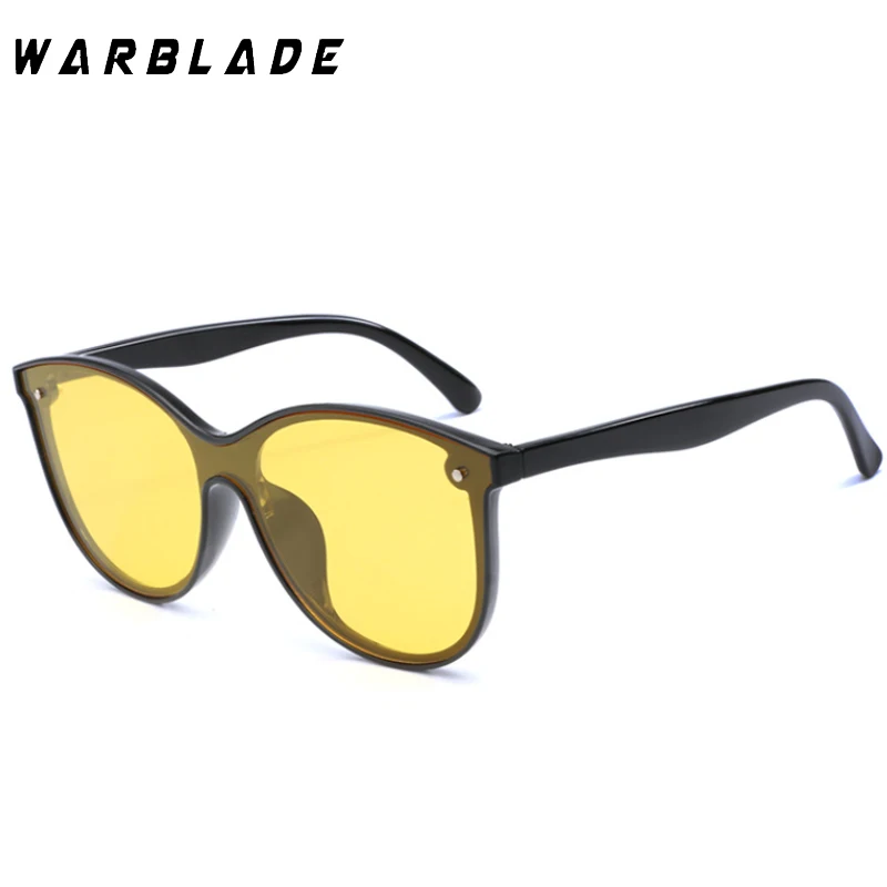 

WarBLade Fashion Night Vision Polarized Sunglasses Round Vintage Men Shades Eyewear Accessories Driving Sun Glasses For Women