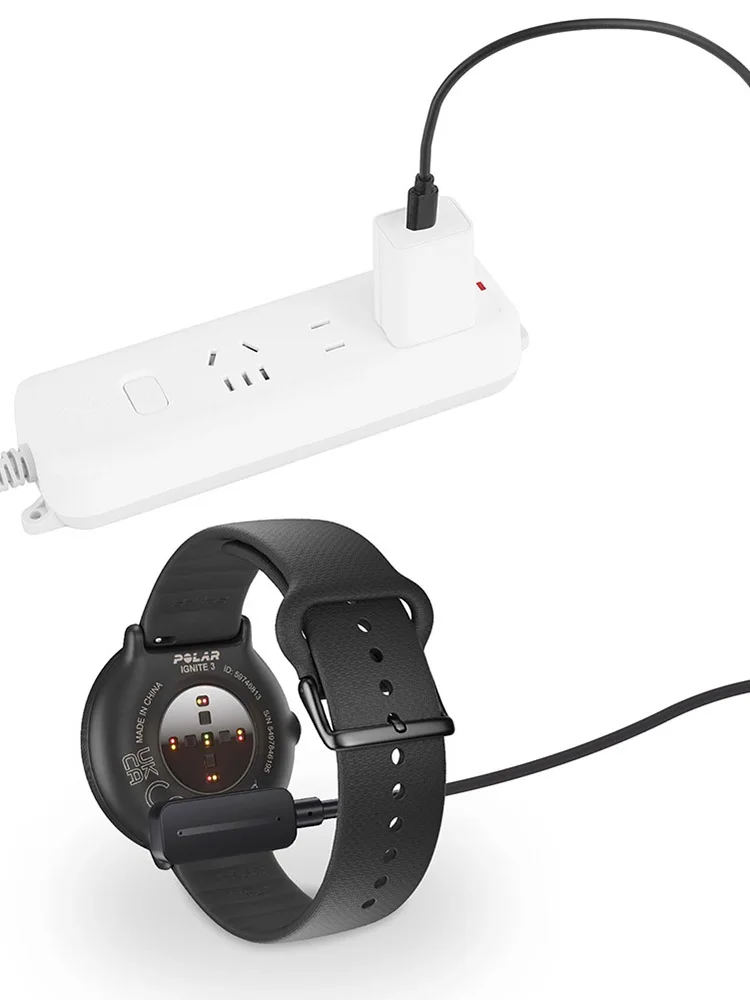 

USB C Charging Cable Cord 1M Portable Power Adapter Replacement Smartwatch Dock Charger Adapter for Polar Pacer/Polar Pacer Pro