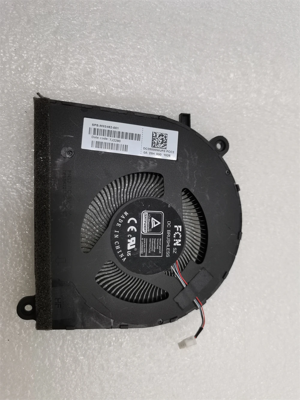 

NEW FAN FOR HP Spectre x360 16 INCH 2-IN-1 16-F 16T-F FNS7 DC28000WUF0 7J2290 M83462-001