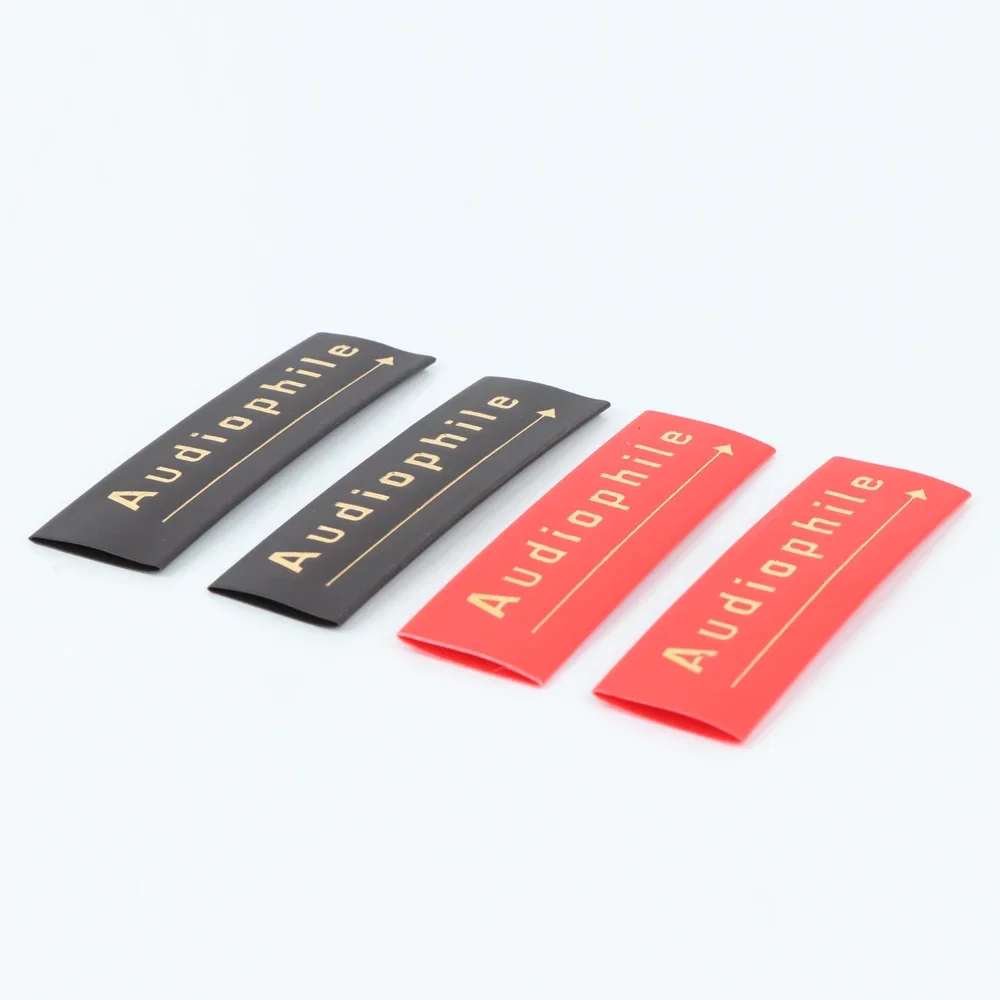 12/24pcs AudioPhile Tube Heat Shrink Tube 14mm Insulated Sleeving Tubing for Speaker Interconnect Audio Cable DIY Tube