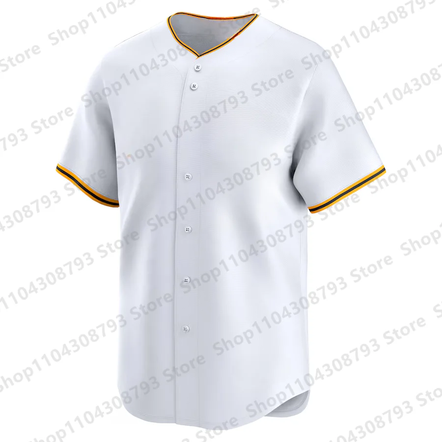 Custom 2024/25 Stitched Paul Skenes Andrew McCutchen Roberto Clemente Pirates White Gold Gray Black Jersey Adult&Kid